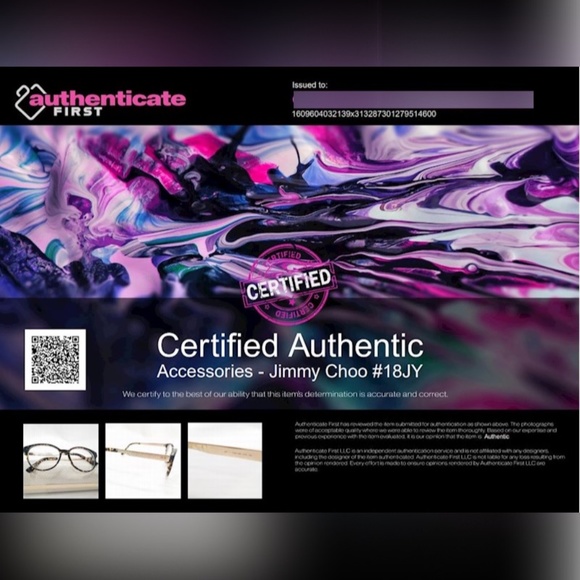 Jimmy Choo RX Glasses W/Case ﻿ ﻿ - Picture 10 of 10